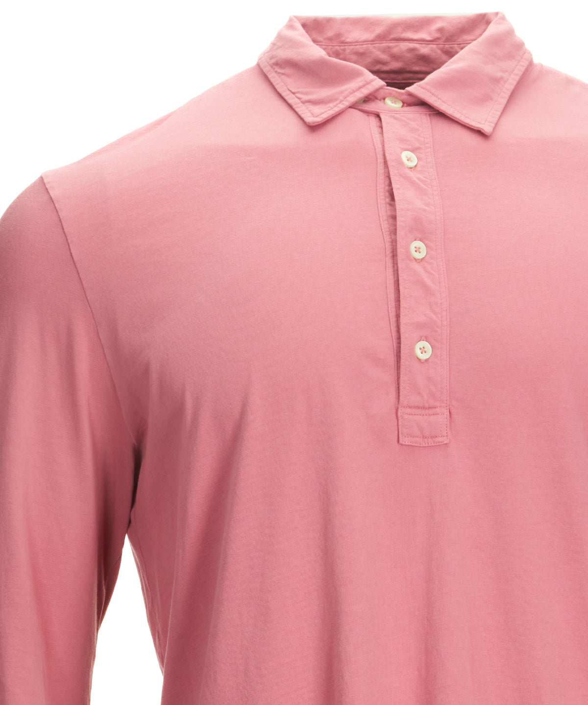 Polera Algodón Orgánico Hombre Forli Rosado Rockford