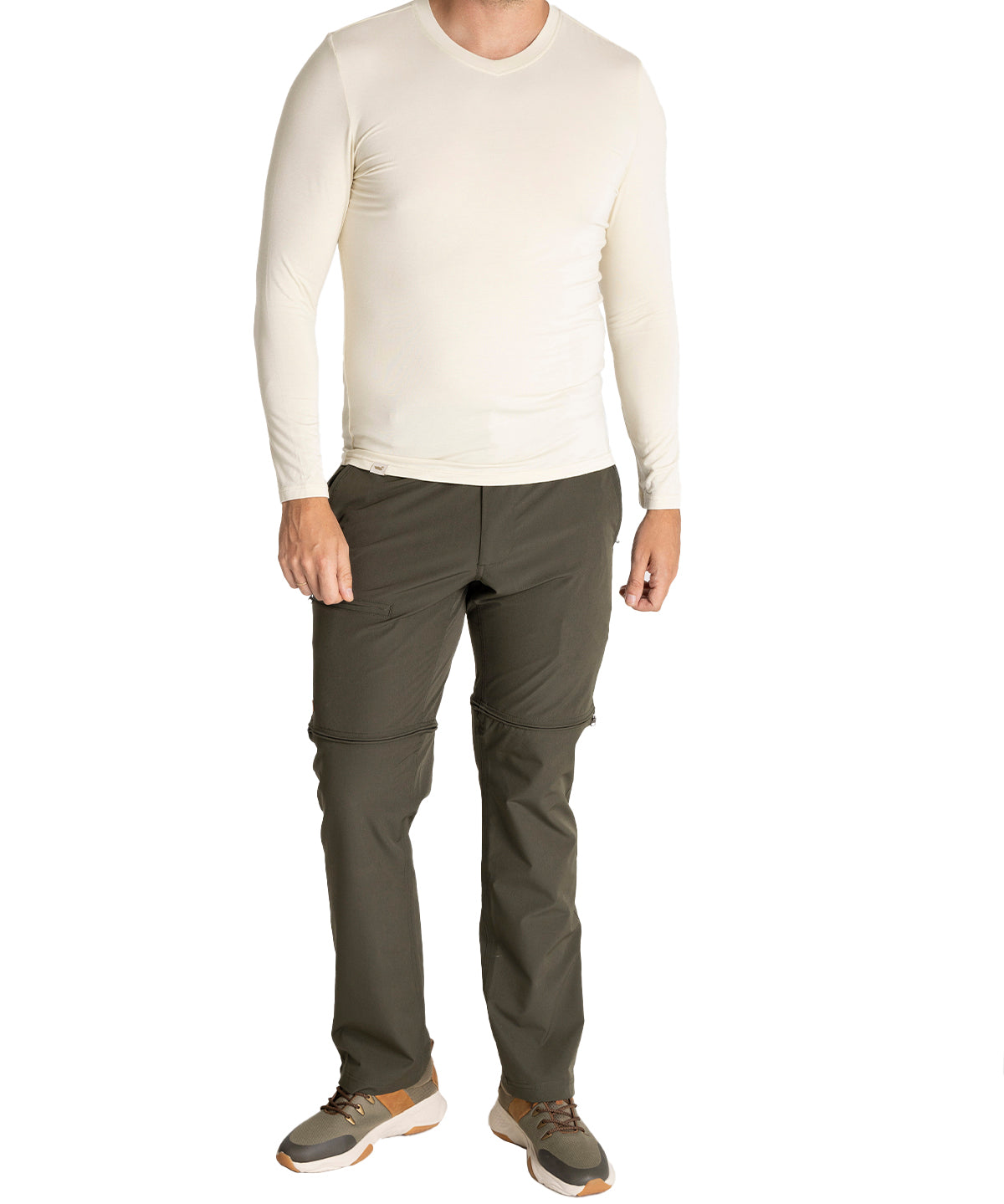 Primera Capa Hombre Bambú Beige Rockford
