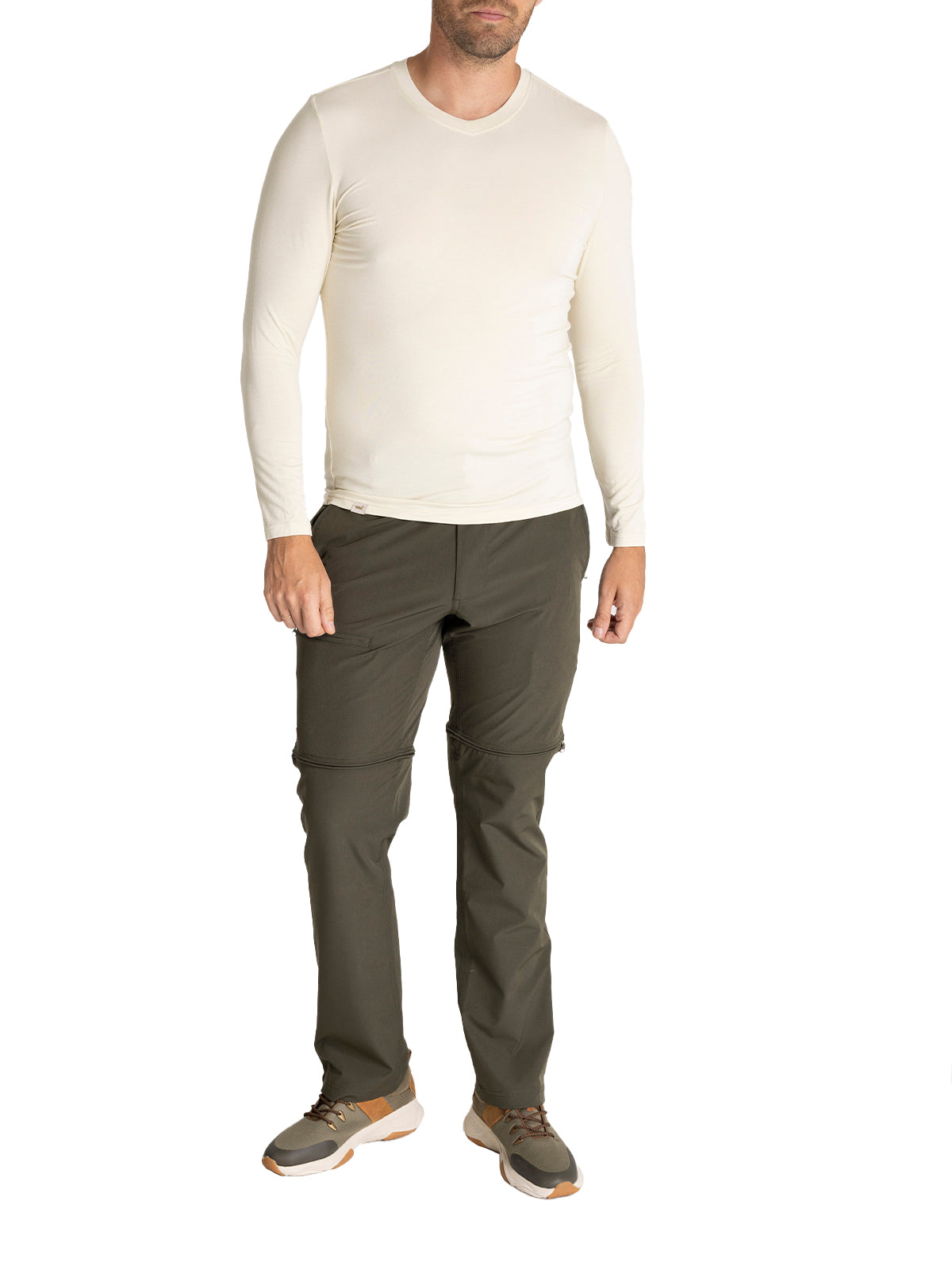 Primera Capa Hombre Bambú Beige Rockford