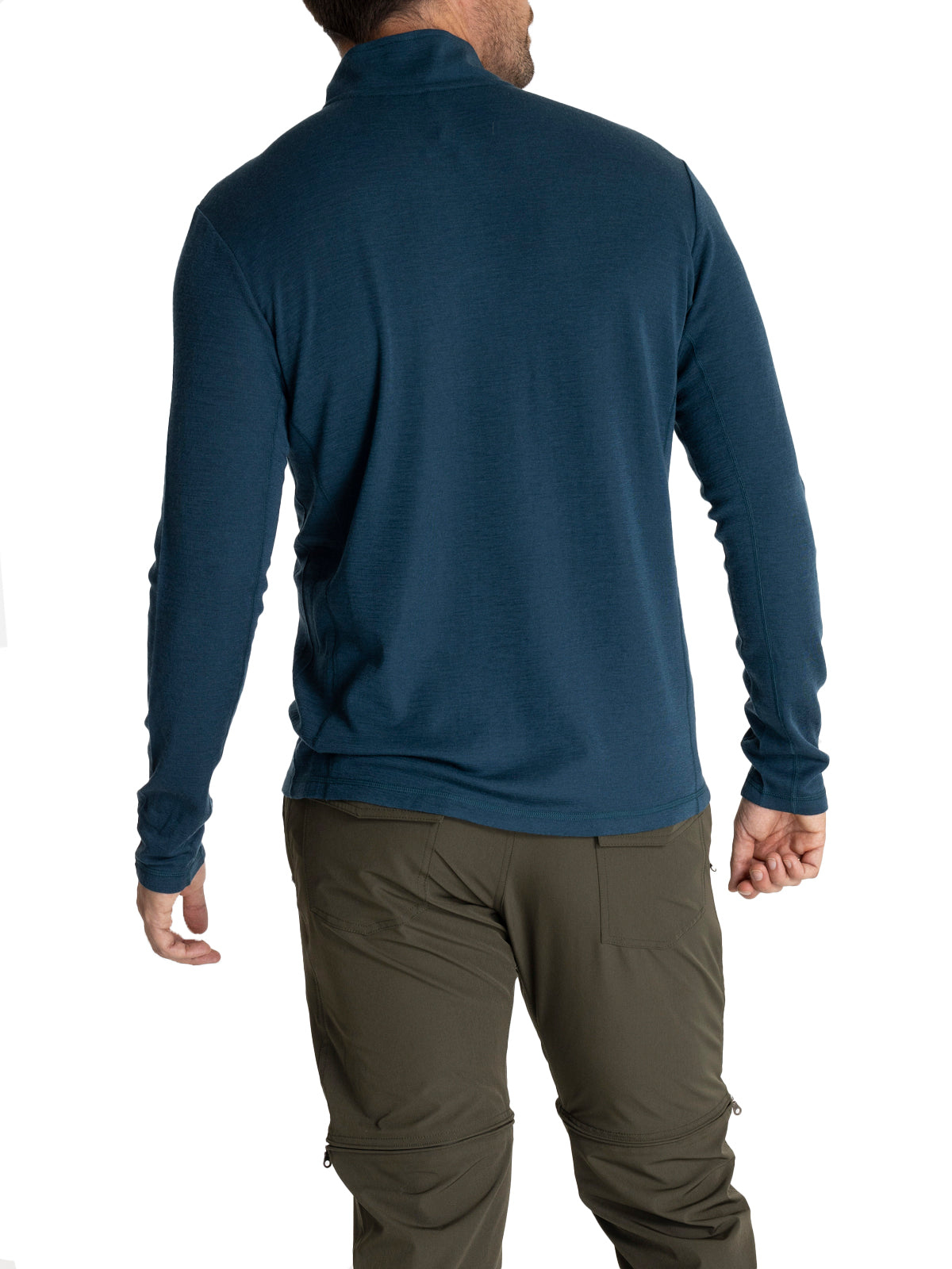 Primera Capa Hombre Merino Azul Rockford