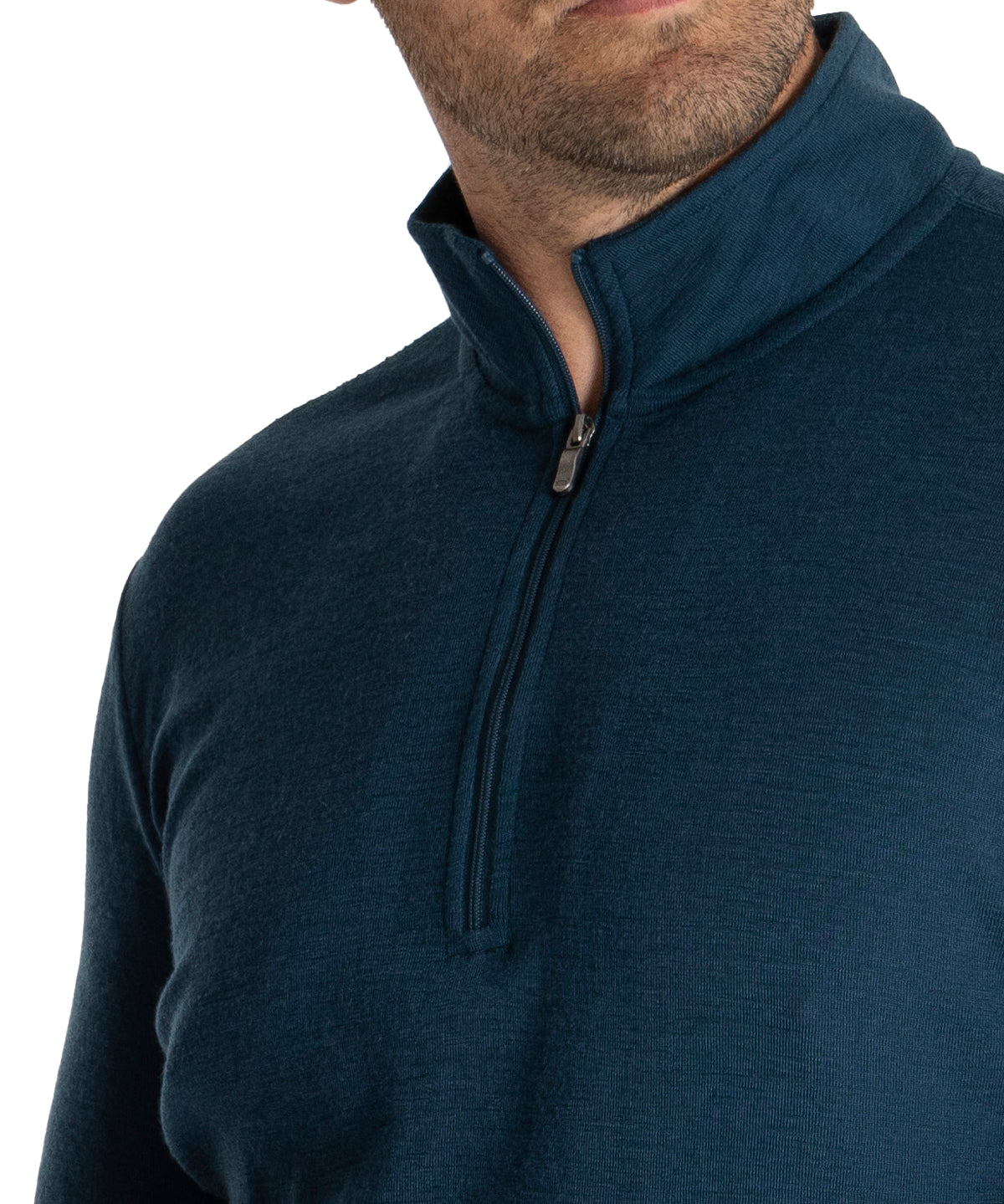 Primera Capa Hombre Merino Azul Rockford