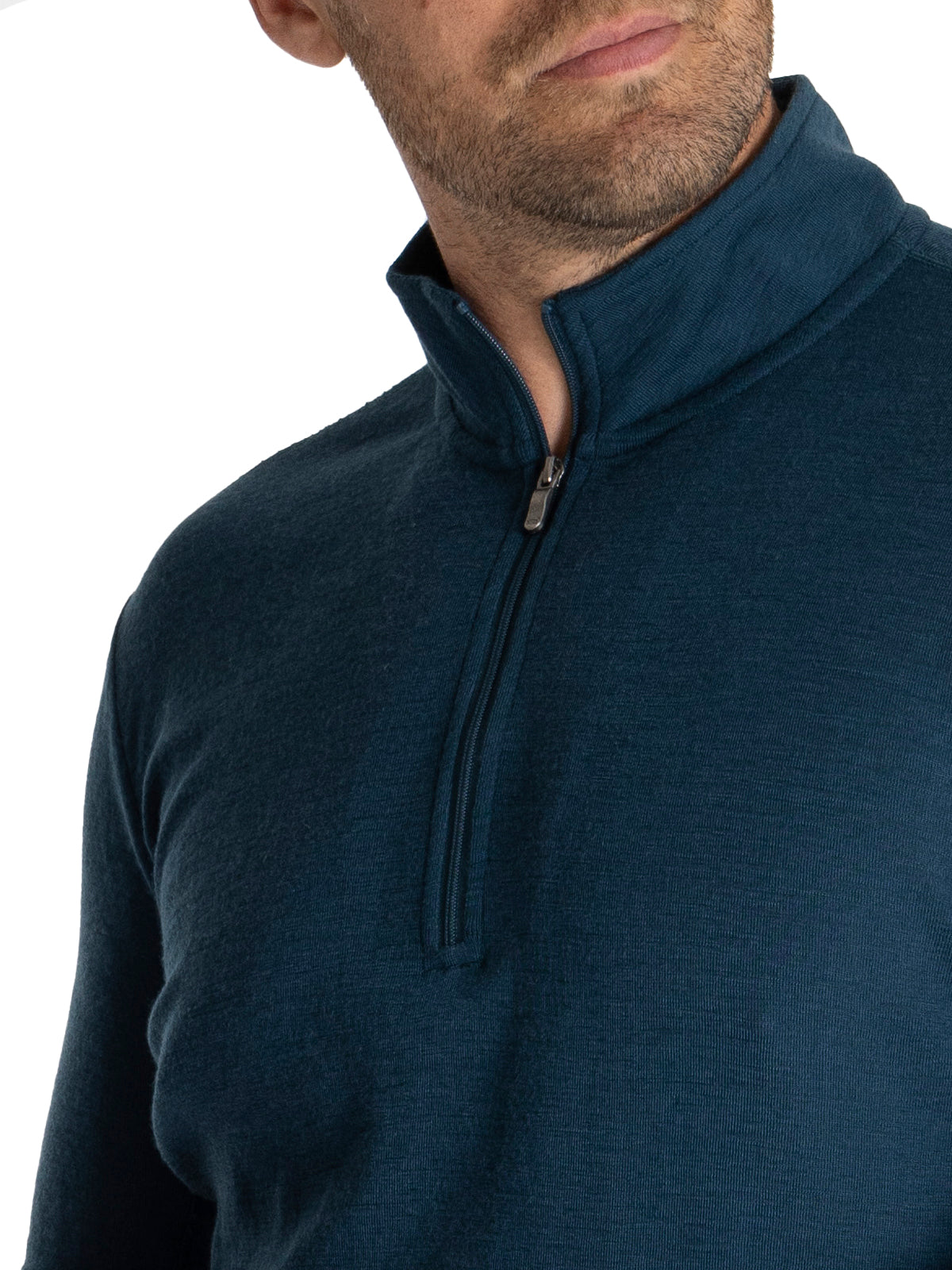 Primera Capa Hombre Merino Azul Rockford