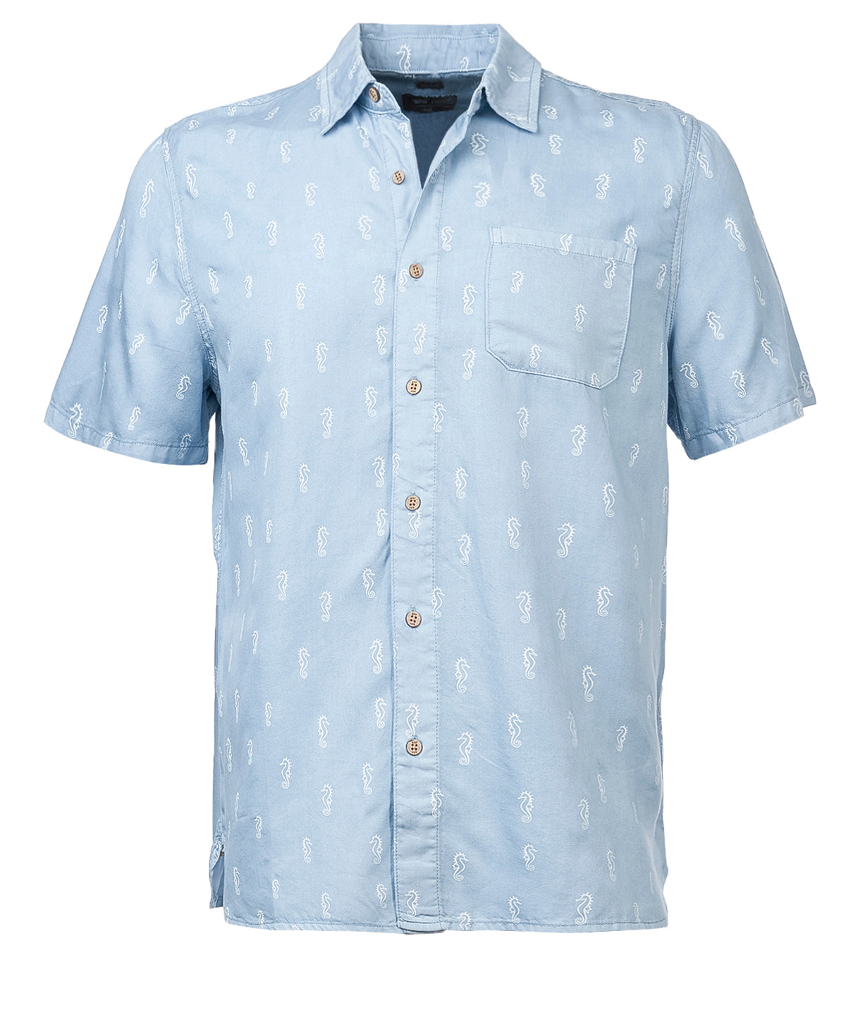 Camisa Tencel Hombre Denimprint Azul Rockford
