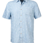 Camisa Tencel Hombre Denimprint Azul Rockford