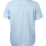 Camisa Tencel Hombre Denimprint Azul Rockford