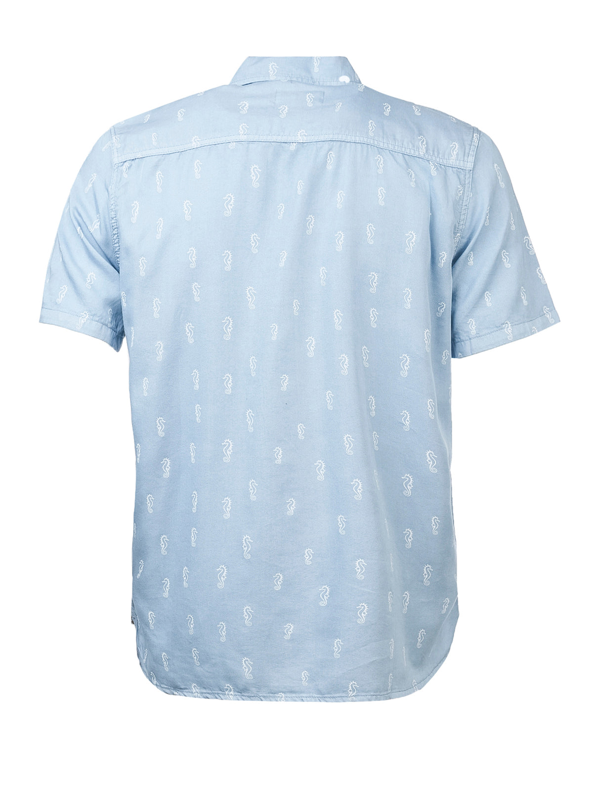 Camisa Tencel Hombre Denimprint Azul Rockford