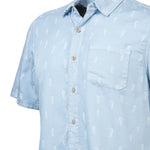 Camisa Tencel Hombre Denimprint Azul Rockford