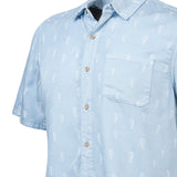 Camisa Tencel Hombre Denimprint Azul Rockford