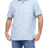 Camisa Tencel Hombre Denimprint Azul Rockford