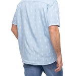 Camisa Tencel Hombre Denimprint Azul Rockford