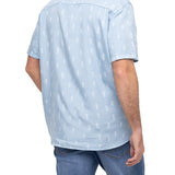 Camisa Tencel Hombre Denimprint Azul Rockford