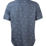 Camisa Tencel Hombre Denimprint Azul Marino Rockford