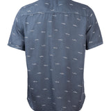 Camisa Tencel Hombre Denimprint Azul Marino Rockford