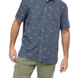 Camisa Tencel Hombre Denimprint Azul Marino Rockford