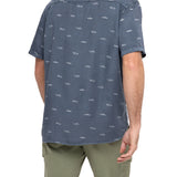 Camisa Tencel Hombre Denimprint Azul Marino Rockford