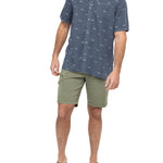 Camisa Tencel Hombre Denimprint Azul Marino Rockford