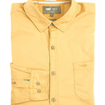 Camisa Algodón Orgánico Hombre Galiton Amarillo Rockford