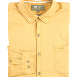 Camisa Algodón Orgánico Hombre Galiton Amarillo Rockford