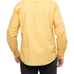 Camisa Algodón Orgánico Hombre Galiton Amarillo Rockford