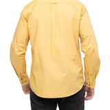 Camisa Algodón Orgánico Hombre Galiton Amarillo Rockford