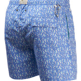 Traje De Baño Fibras Recicladas Hombre Izam Celeste Rockford