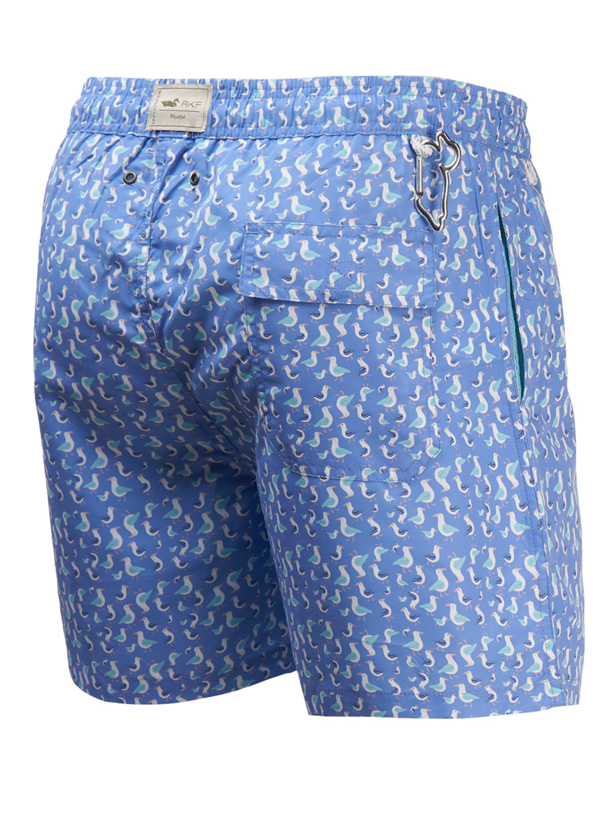 Traje De Baño Fibras Recicladas Hombre Izam Celeste Rockford