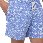 Traje De Baño Fibras Recicladas Hombre Izam Celeste Rockford