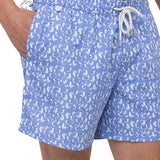 Traje De Baño Fibras Recicladas Hombre Izam Celeste Rockford