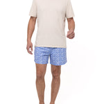 Traje De Baño Fibras Recicladas Hombre Izam Celeste Rockford