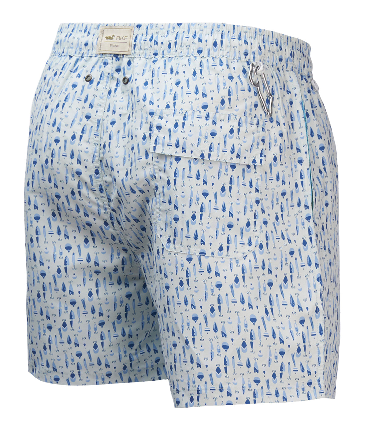 Traje De Baño Fibras Recicladas Hombre Izam Azul Claro Rockford