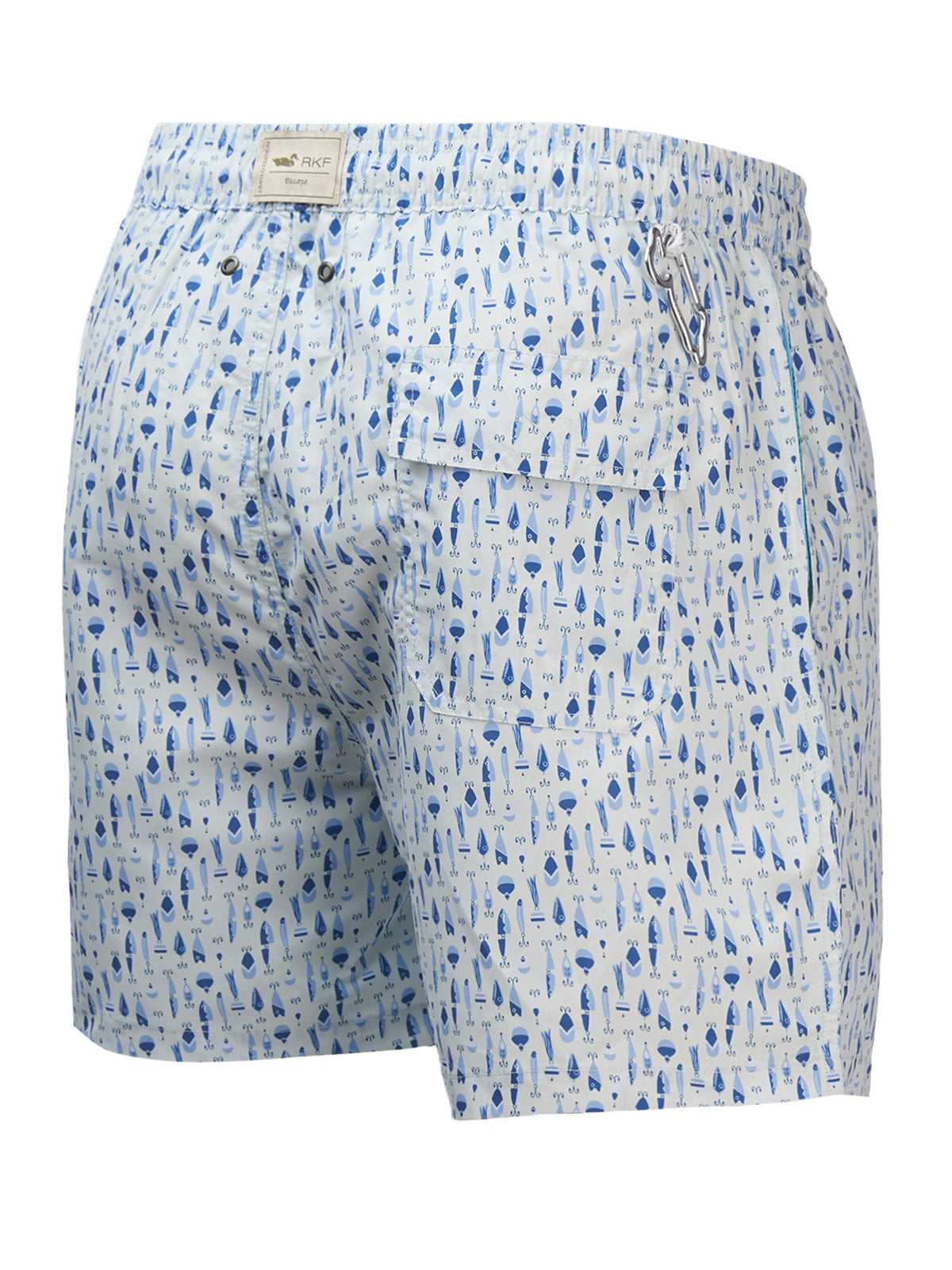 Traje De Baño Fibras Recicladas Hombre Izam Azul Claro Rockford