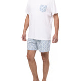 Traje De Baño Fibras Recicladas Hombre Izam Azul Claro Rockford