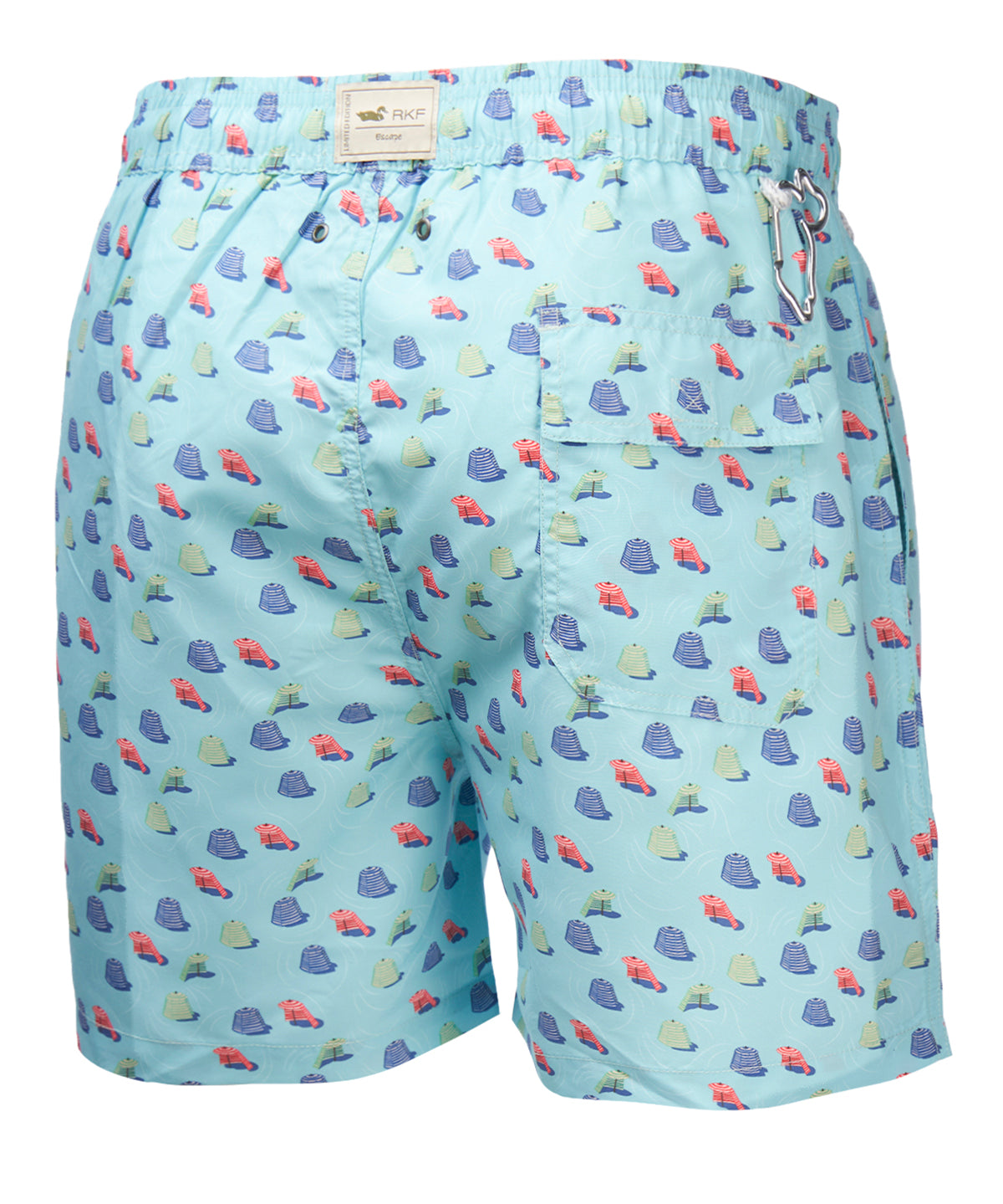 Traje De Baño Fibras Recicladas Hombre Izam Agua Rockford