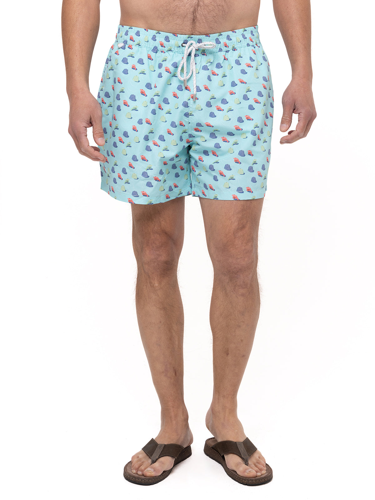 Traje De Baño Fibras Recicladas Hombre Izam Agua Rockford