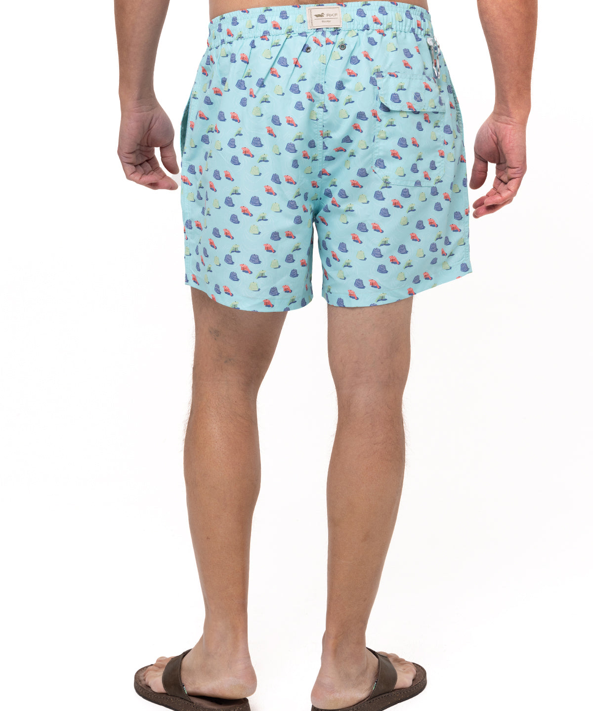 Traje De Baño Fibras Recicladas Hombre Izam Agua Rockford