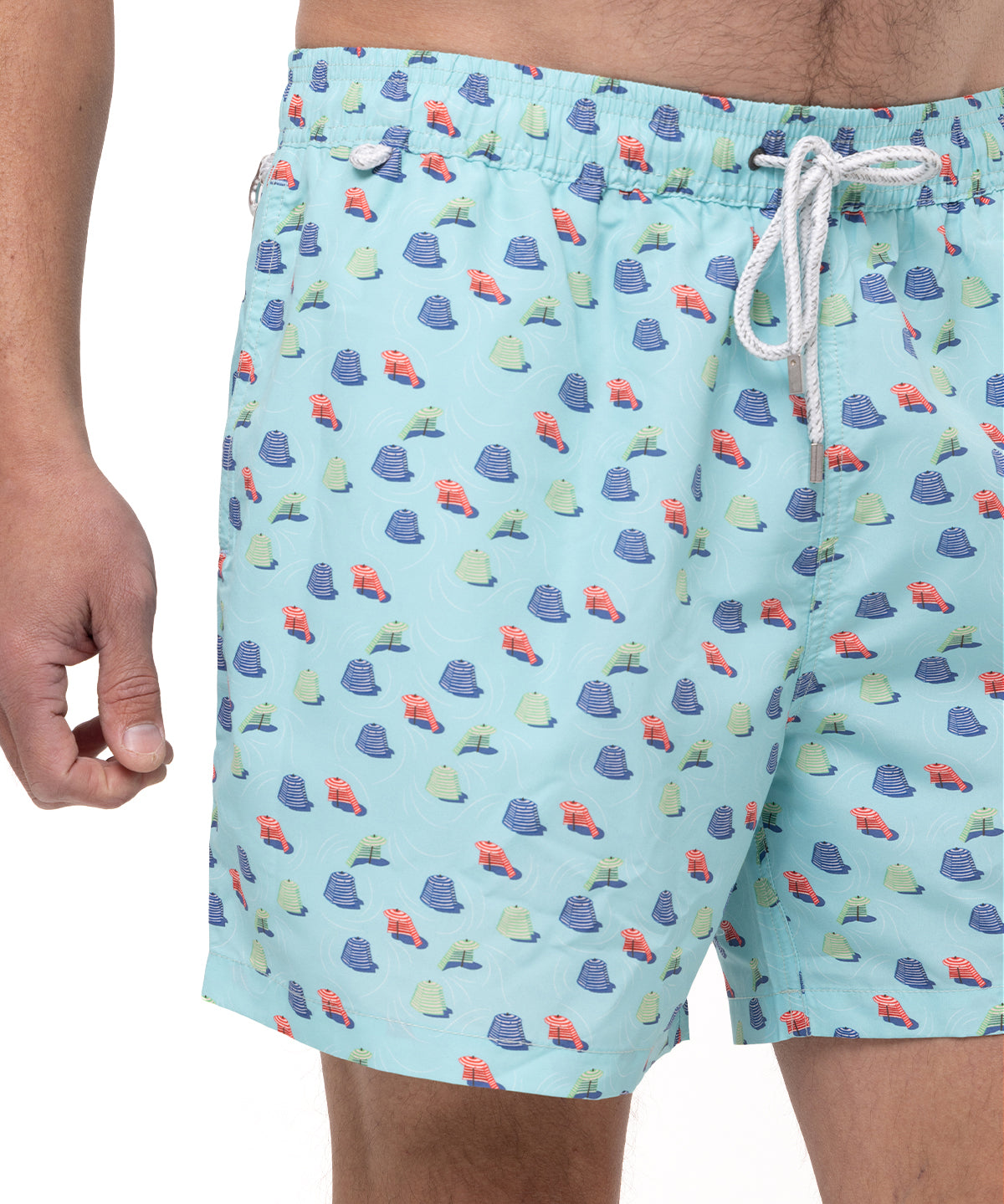Traje De Baño Fibras Recicladas Hombre Izam Agua Rockford