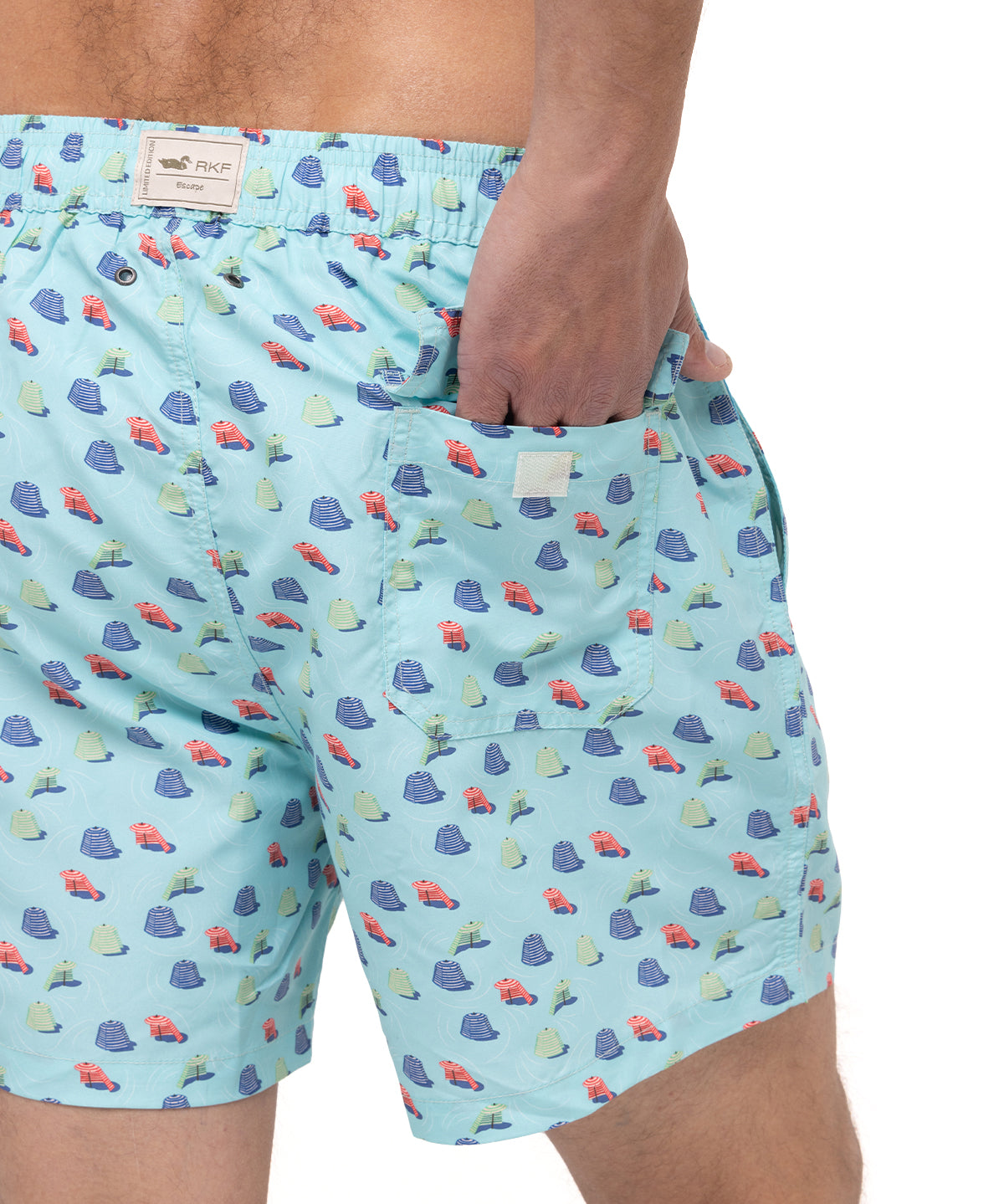Traje De Baño Fibras Recicladas Hombre Izam Agua Rockford