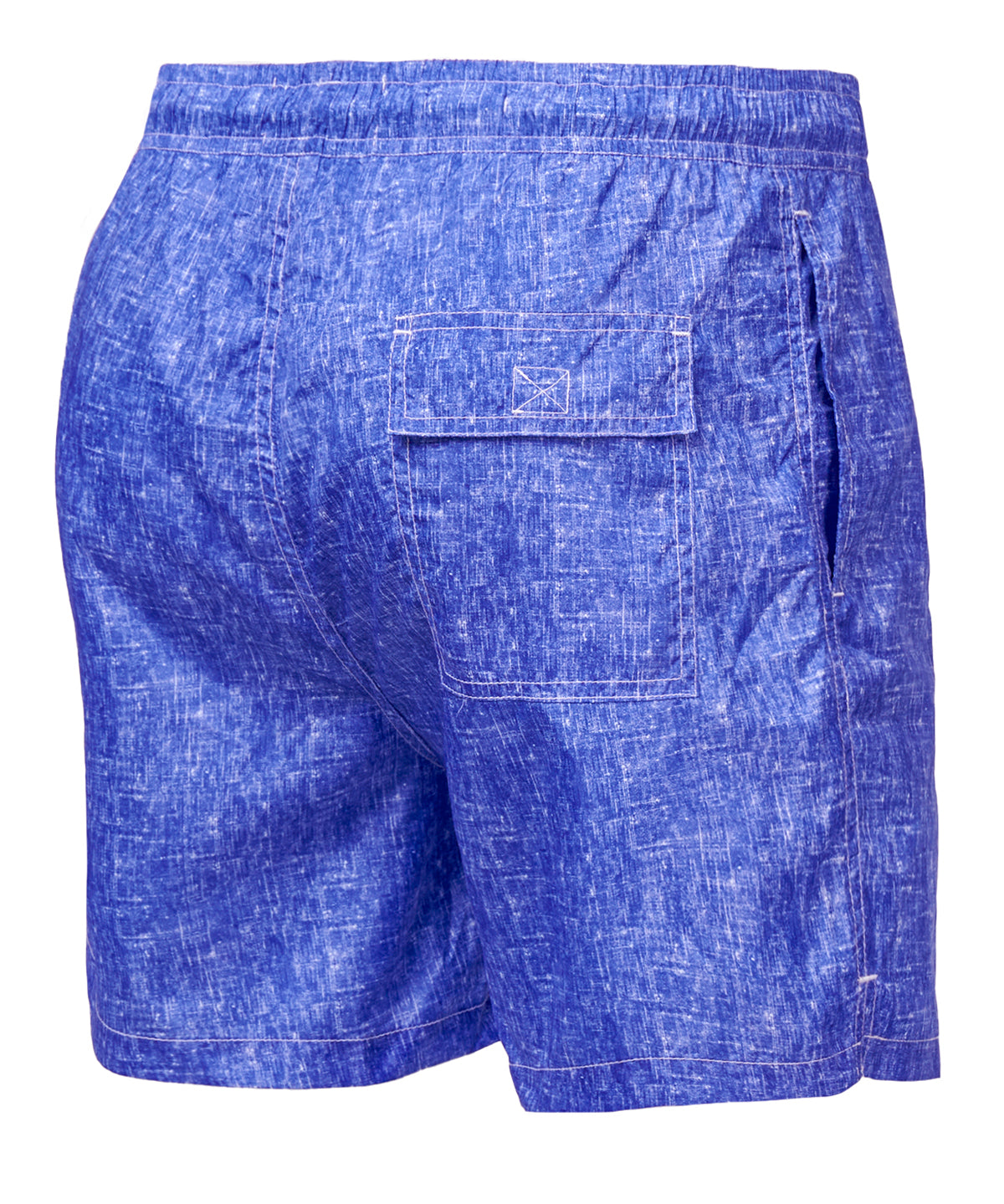 Traje De Baño Fibras Recicladas Hombre Linen Azul Rockford