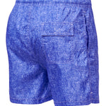 Traje De Baño Fibras Recicladas Hombre Linen Azul Rockford