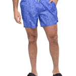 Traje De Baño Fibras Recicladas Hombre Linen Azul Rockford