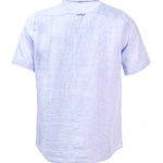 Camisa Lino Orgánico Hombre Linenshort Lila Rockford