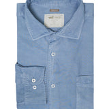 Camisa Tencel Hombre Aveiro Azul Rockford