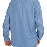 Camisa Tencel Hombre Aveiro Azul Rockford