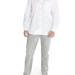 Camisa Algodón Orgánico Hombre Galiton Blanco Rockford