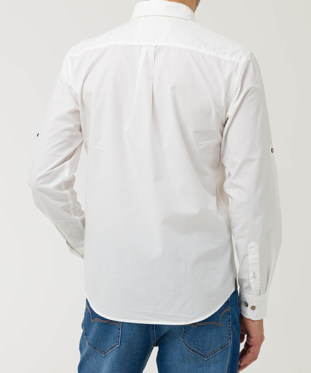 Camisa Algodón Orgánico Hombre Galiton Blanco Rockford