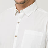Camisa Algodón Orgánico Hombre Galiton Blanco Rockford