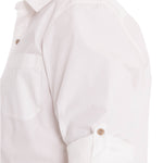Camisa Algodón Orgánico Hombre Galiton Blanco Rockford