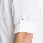 Camisa Algodón Orgánico Hombre Galiton Blanco Rockford