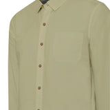 Camisa Algodón Orgánico Hombre Galiton Verde Rockford