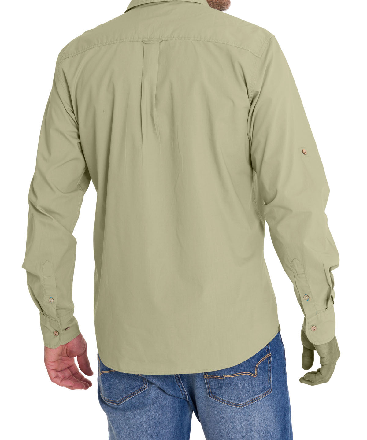 Camisa Algodón Orgánico Hombre Galiton Verde Rockford